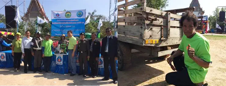 PTTEP Road Safety Reflector Plate Project