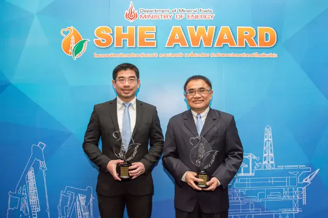 PTTEP receives 2 awards for excellent level of health, safety and environmental management in petroleum operations
