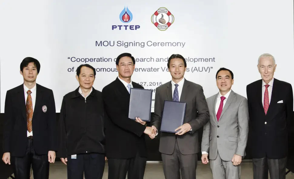 PTTEP signs with Mermaid Maritime to push AUV technology to pilot-scale
