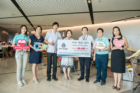 PTTEP Employees Donates Blood to Faculty of Medicine Vajira Hospital