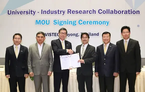 PTTEP collaborates with VISTEC in developing research studies and technology
