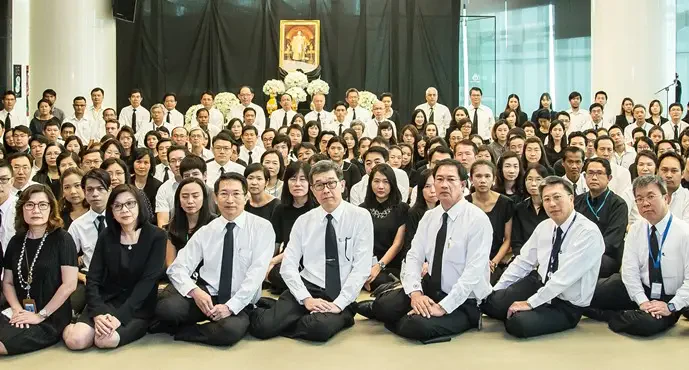 PTTEP Pays Homage to His Majesty King Bhumibol Adulyadej
