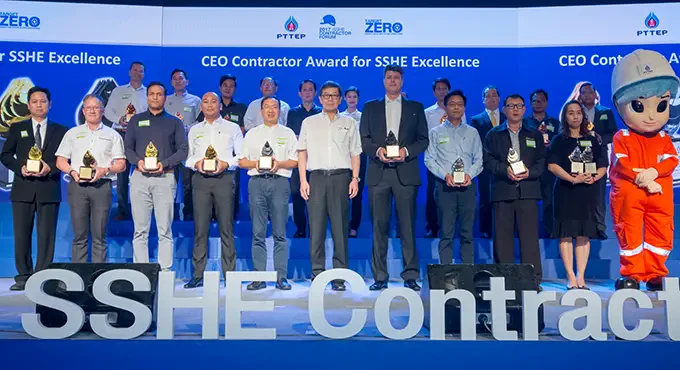PTTEP organizes Contractor Forum 2017 to promote SSHE workplace culture and Green Meeting condition among its contractors