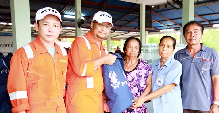 PTTEP S1 Project Supports Flood Devastated Areas in Sukhothai