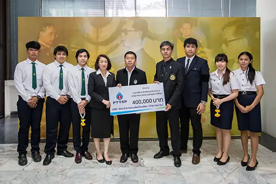 PTTEP granted scholarships to Faculty of Fisheries, Kasetsart University.