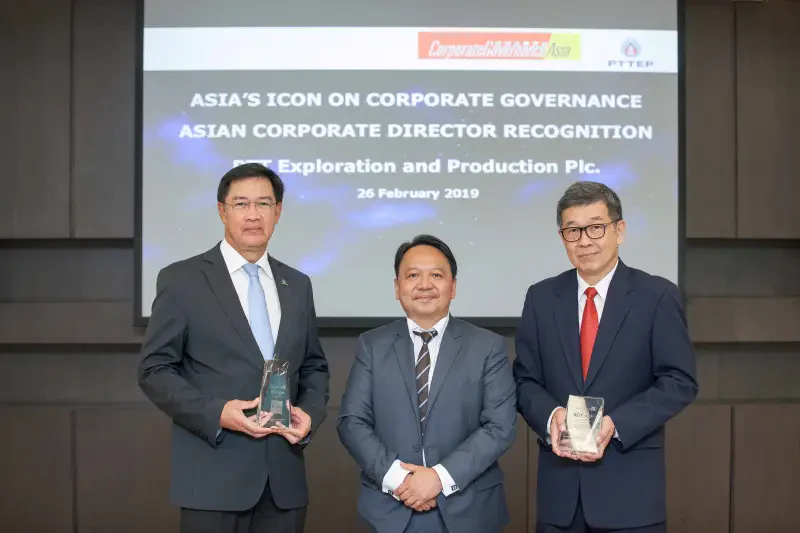 PTTEP receives Asian corporate governance awards