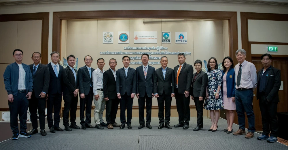PTTEP enhances its readiness for emergency response, Collaborates with Marine Department in emergency training and workshop