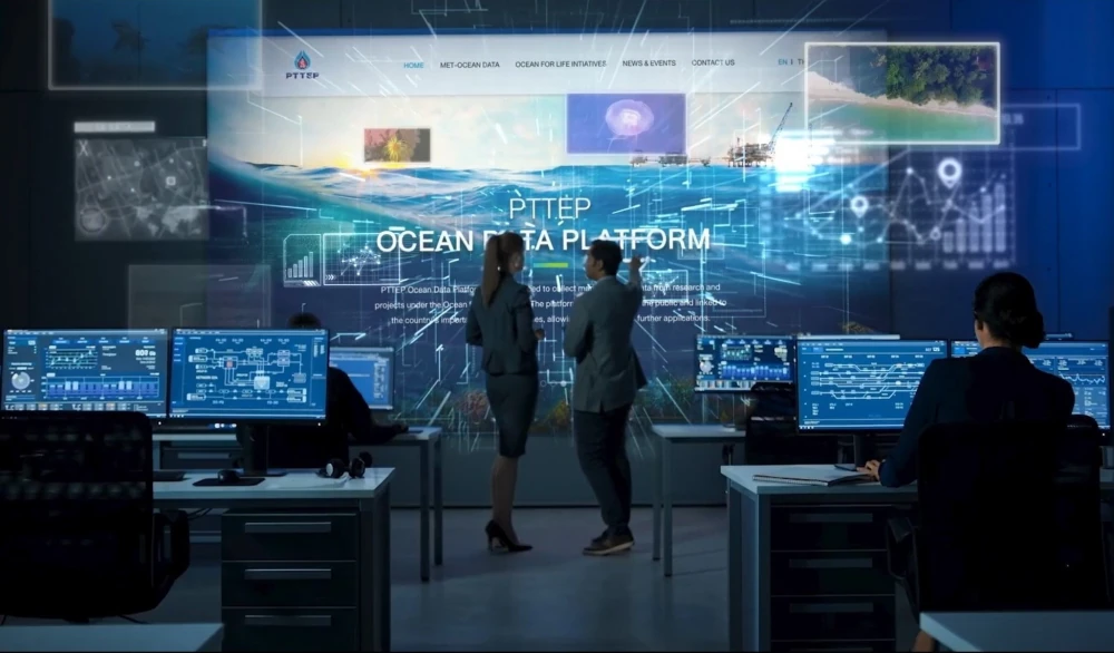 “PTTEP Ocean Data Platform” for the sustainability of Thailand’s seas